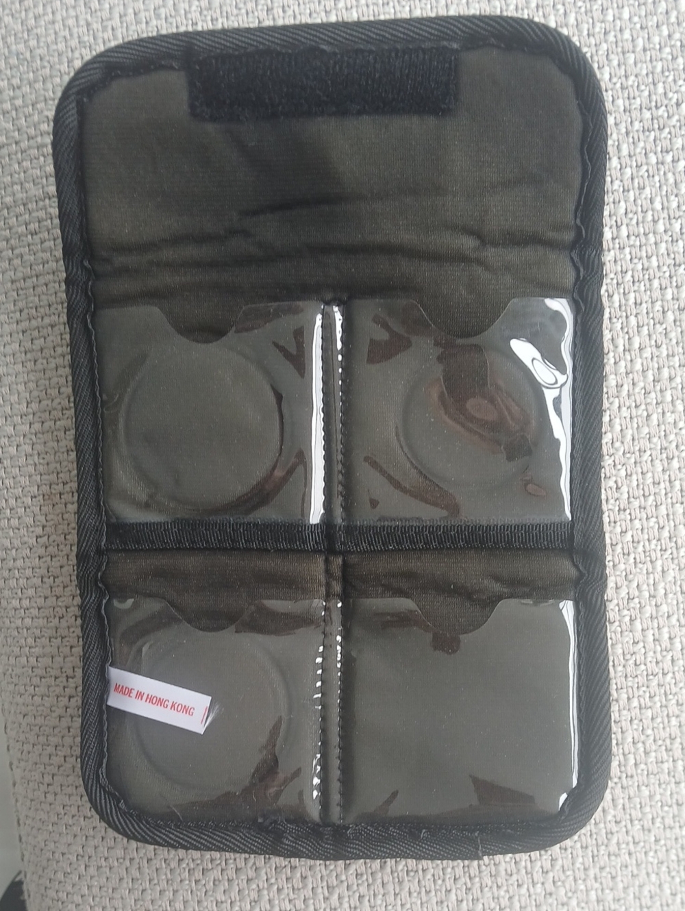 Filters Holder Camera Accessory Pouch Organizer - Black